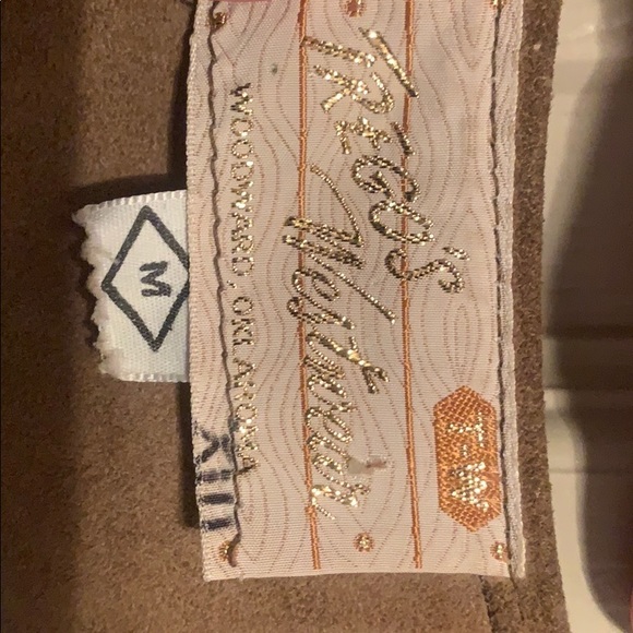 Vintage Suede Fringe Vest- M - Picture 4 of 8